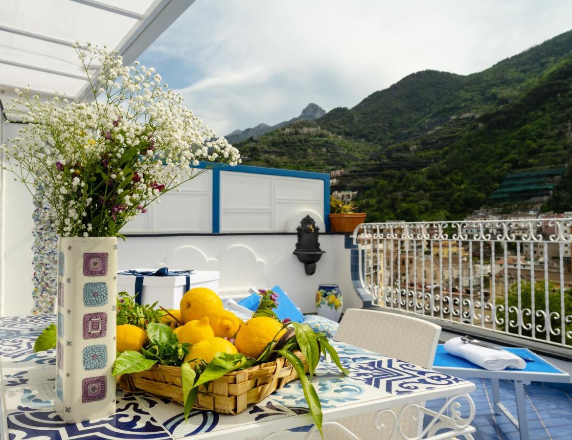 Grecale - Amazing Apartment With Patio And Sea View Maiori Exterior photo