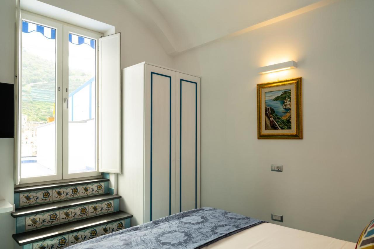 Grecale - Amazing Apartment With Patio And Sea View Maiori Exterior photo