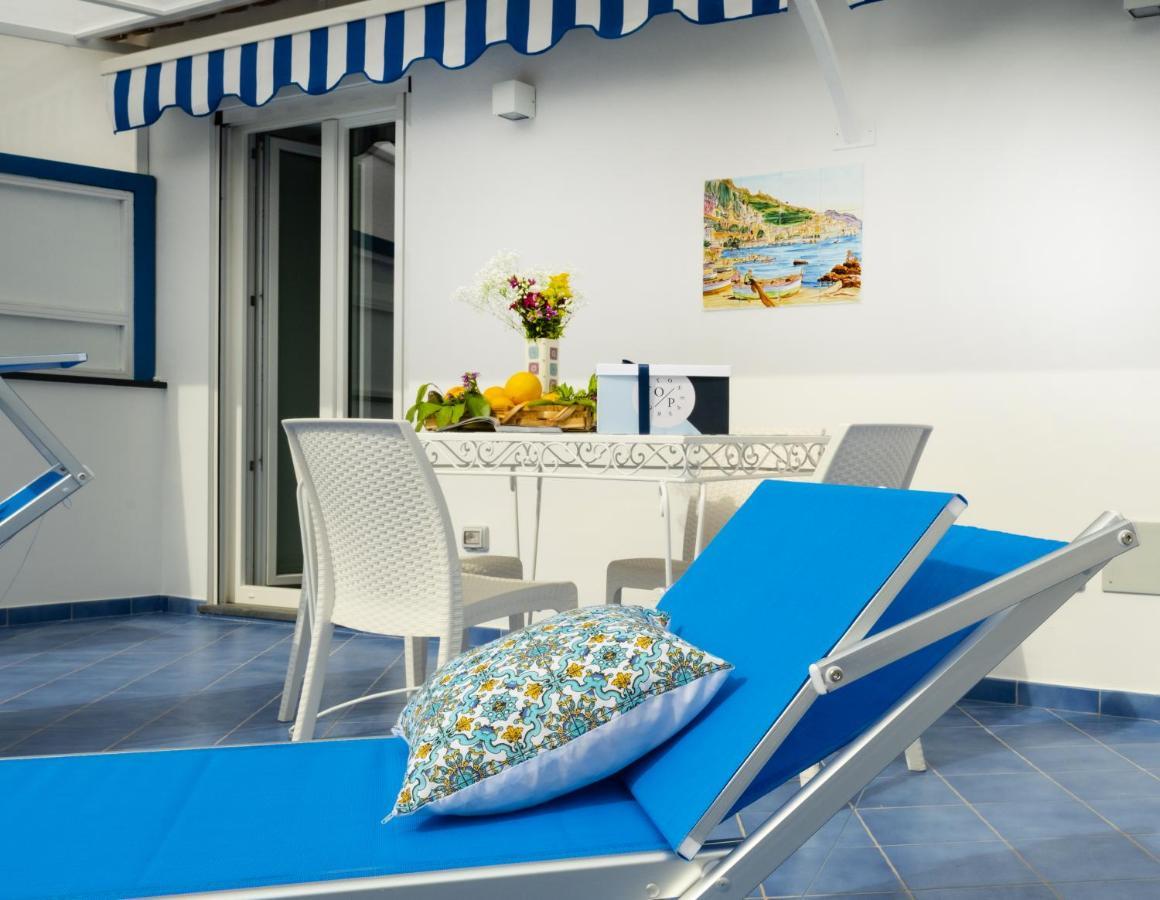 Grecale - Amazing Apartment With Patio And Sea View Maiori Exterior photo